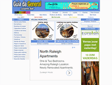 Tablet Screenshot of guiadageneral.com.br